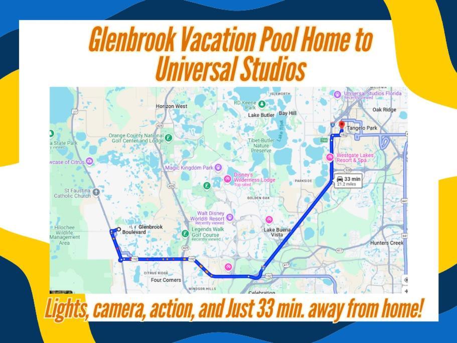Glenbrook Vacation Poolspa Home Orlando Luaran gambar